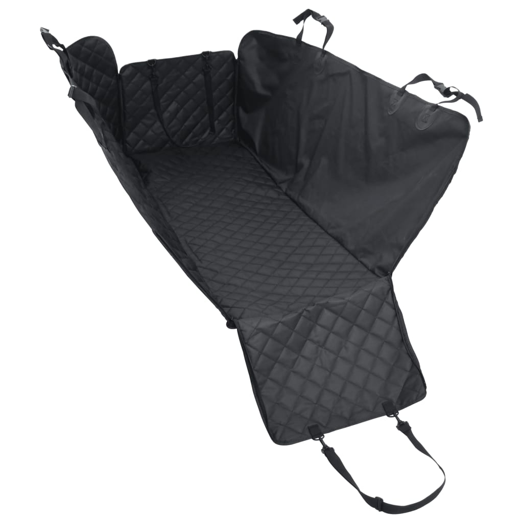 Dog Car Seat Cover Black 137x46x50 cm